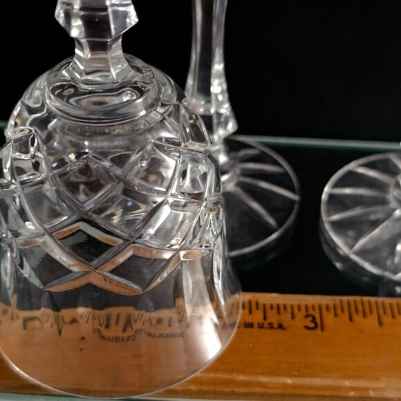 Royal Dartmouth Cut Glass Cordial Glasses 5.5" set-3 vintage elegant crystal - Picture 14 of 14